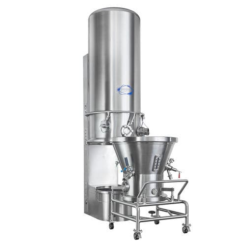 Secador de leito fluidizado - CAP series - DIOSNA Dierks & Söhne GmbH - a vácuo / por pulverização / de batelada