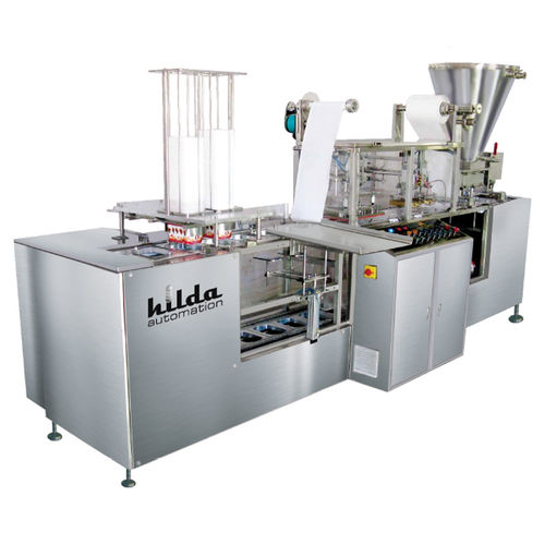 Envasadora-seladora automática - M/S. Hilda Automation  - linear / para produtos alimentares / de copos