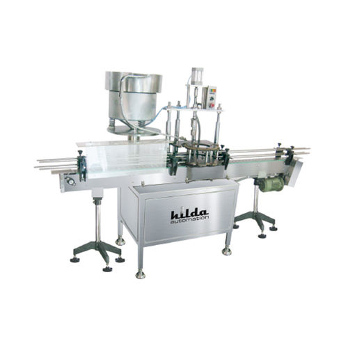 Tampadora rotativa - M/S. Hilda Automation  - automática / para a indústria alimentícia