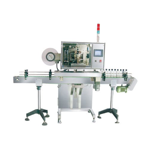 Aplicadora de etiquetas de rótulos termoencolhíveis - M/S. Hilda Automation 
