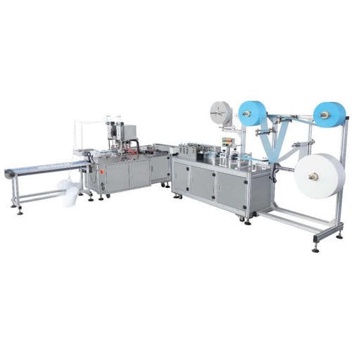 Linha de produção para máscaras - Zhejiang Hualian Pharmaceutical Machinery Co., Ltd. - automática / ultrassônica