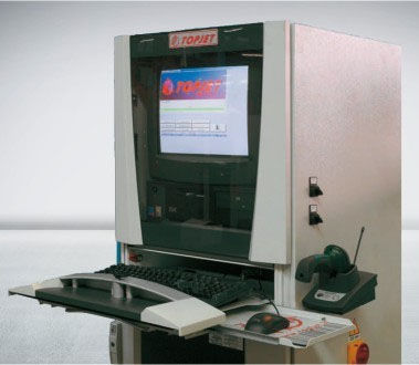 Impressora-aplicadora de etiquetas de etiquetas / rótulos adesivos - Eticode 700 series - IBERTOPJET, S.L. - para aplicação lateral / para embalagens