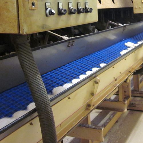 Correia transportadora perfurada - KRM 50 - Jonge Poerink Conveyors - modular / em POM / em poliamida