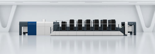 Impressora offset plana - Rapida 105 - Koenig & Bauer AG (KBA) - de médias dimensões / para papel / para plástico