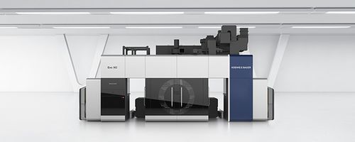 Impressora flexográfica em linha - XC series - Koenig & Bauer AG (KBA) - de 8 cores / para papel / para embalagens