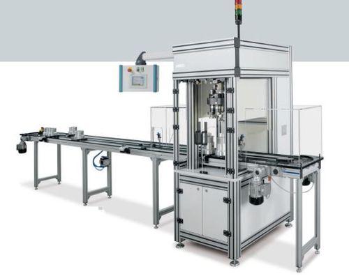 Recravadeira de latas semiautomática - FVM 296-So - Lanico-Maschinenbau, Otto Niemsch GmbH