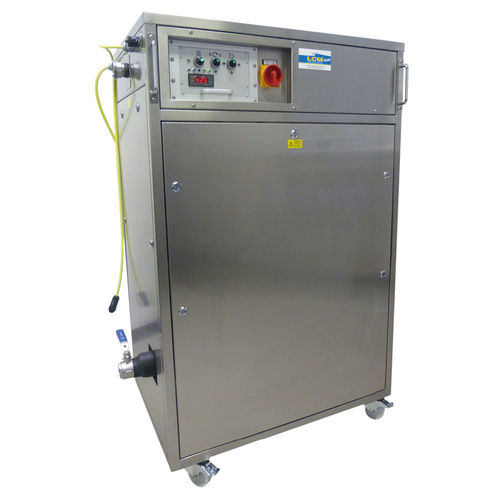 Derretedeira de chocolate - M series - LCM Schokoladenmaschinen GmbH - com bomba de engrenagens / para a indústria alimentícia