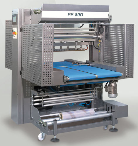 Enfaixadora totalmente automática - PE-D series - Maripak Packaging Ltd.  - para aplicações industriais / com túnel de retração