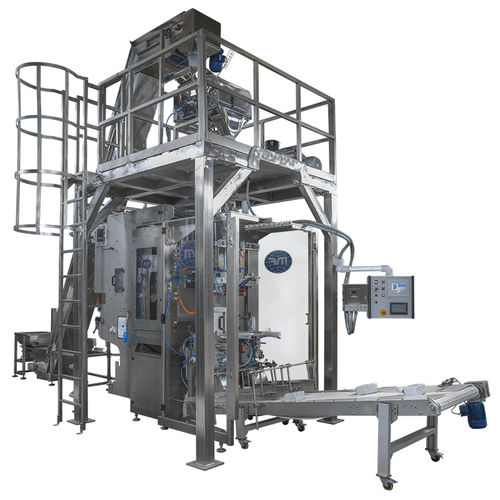 Máquina embaladora automática - MF 52 - MF TECNO - MASSINI INDUSTRIES srl - a vácuo / vertical / compacta