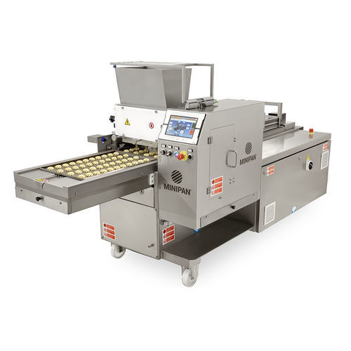 Linha de produção de biscoitos com mecanismo de corte - COMBY 3VO - Minipan S.r.l. Food Processing Machines - com extrusora / com dosadora