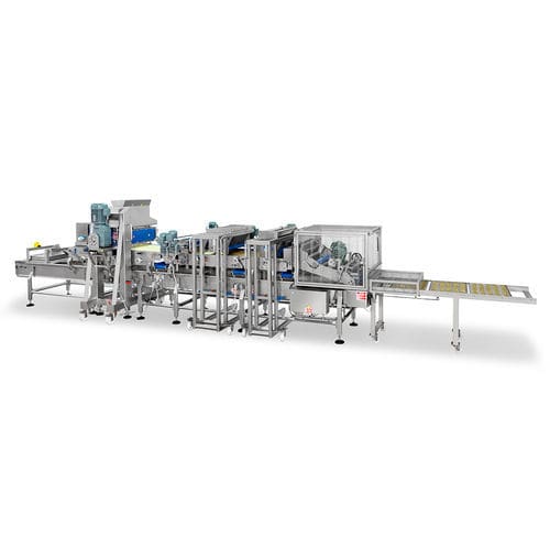 Linha de produção de biscoitos com extrusora - SYR TOP 660 - Minipan S.r.l. Food Processing Machines - controlada por CLP / multicabeça