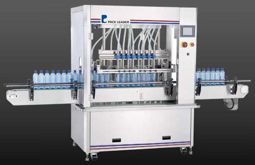 Envasadora de garrafas - FL-101 - Pack Leader Machinery - para líquidos / volumétrica / vertical
