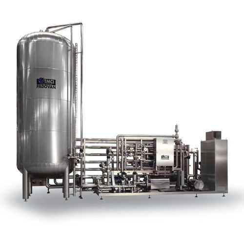 Pasteurizador para sucos de frutas - TMCI Padovan S.p.A. - Newpack and Chemtech Divisions - para vinho / para laticínios / rápido (HTST)
