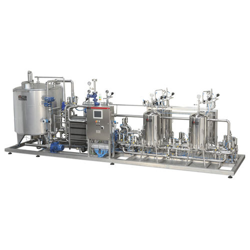 Unidade de microfiltração para vinho - TMCI Padovan S.p.A. - Newpack and Chemtech Divisions - automática
