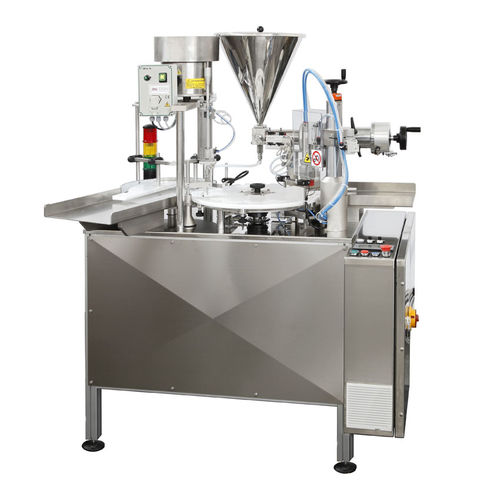 Máquina embaladora automática - Mini-block - PMS Technology S.r.l. - semiautomática / horizontal / de líquidos