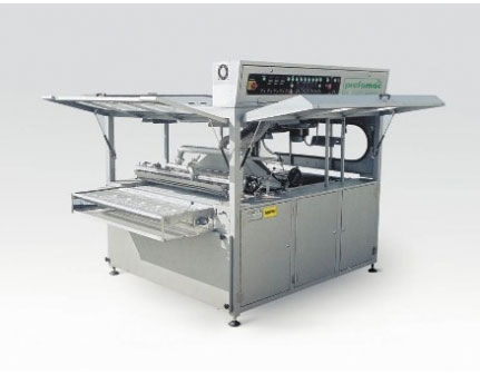 Máquina de cobertura e temperagem para chocolate - FIX - Prefamac Chocolate Machines N.V. - em aço inoxidável / com mesa vibratória
