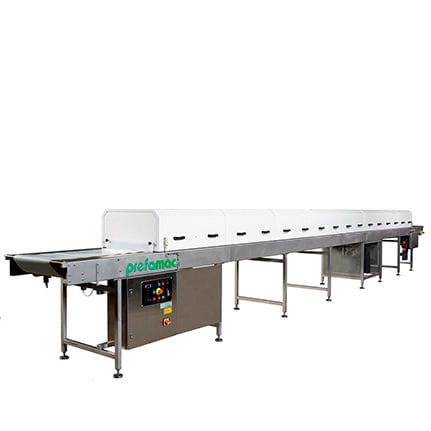Túnel de resfriamento para chocolate - LIGHT - Prefamac Chocolate Machines N.V.