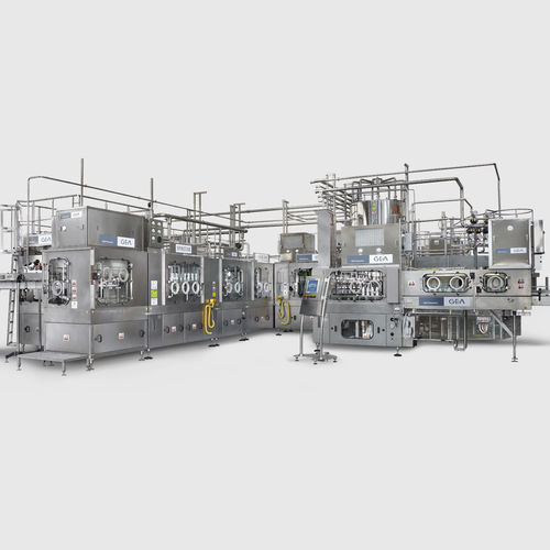 Enxaguadora-enchedora-tampadora de esterilização - ECOSpin2 Zero - GEA Procomac S.p.A. - para garrafas de plástico / asséptica / rotativa