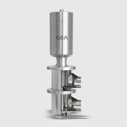 Válvula com desviador - Aseptomag® UV - GEA Procomac S.p.A. - com acionamento pneumático / de processo / para aplicações higiênicas