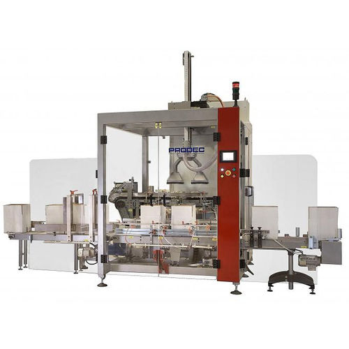 Encaixotadora pick and place - D-100 - Prodec Equipos de Envasado, S.A.U. - com abertura superior / automática / para garrafas
