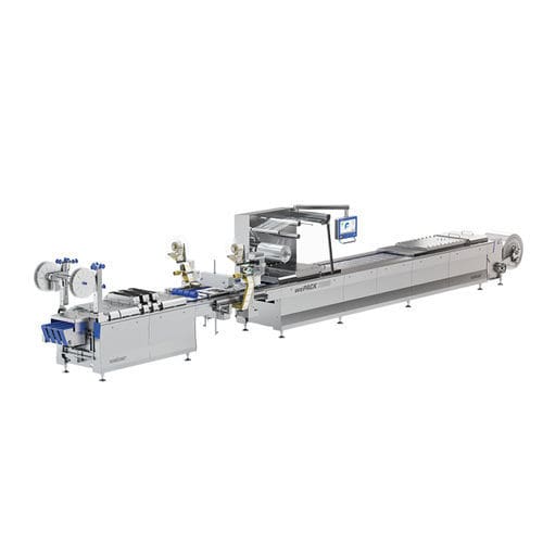 Termoformadora alimentada por bobina - wePACK 7000 - Weber Maschinenbau - para embalagem de produtos alimentares / para embalagem com MAP / automática