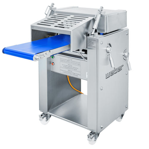 Descouradeira automática - ASB 600 - Weber Maschinenbau - com transportador contínuo