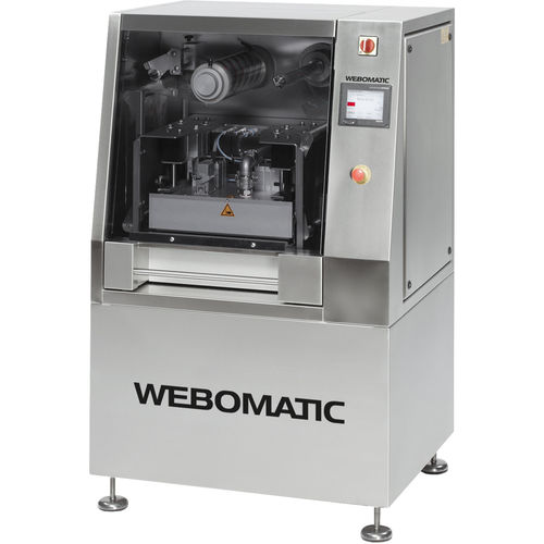 Seladora de bandejas linear - TL 300 - WEBOMATIC - semiautomática / a vácuo
