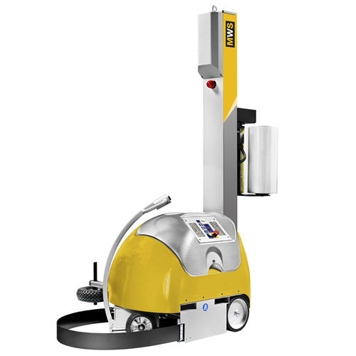 Envolvedora com braço giratório