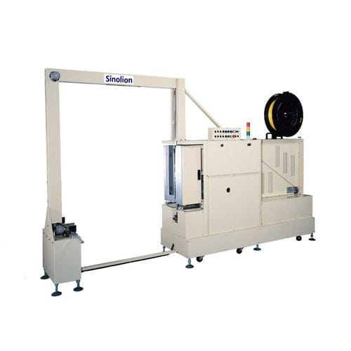 Máquina de arquear vertical - SKVS-1220+T1650F - SHANDONG SINOLION MACHINERY CORP LTD - automática / de paletes / para fitas em polipropileno