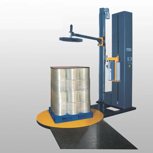 Envolvedora com plataforma giratória - T1650-CS - SHANDONG SINOLION MACHINERY CORP LTD - semiautomática / de paletes / para máquina embaladora