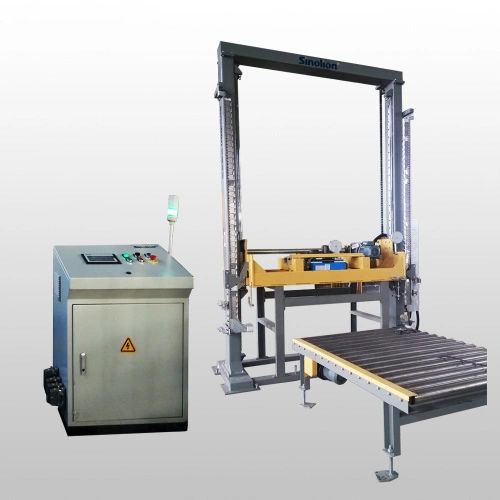 Máquina de arquear para enrolador - SKV-1220 - SHANDONG  SINOLION  MACHINERY  CORP  LTD - totalmente automática / para paletes / para transporte