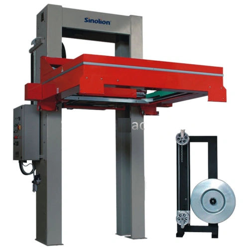 Máquina de arquear de paletes - SKH-1220 - SHANDONG SINOLION MACHINERY CORP LTD - totalmente automática / para transporte / horizontal