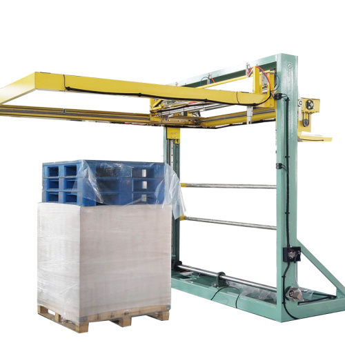 Envolvedora com sistema de cobertura superior por película - T1800FZ-PL - SHANDONG  SINOLION  MACHINERY  CORP  LTD - com braço giratório / automática / para a indústria de alimentos e bebidas