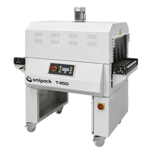 Túnel de retração elétrico - T450 series - Smipack S.p.A. - para embalagem exterior / para a indústria farmacêutica / para a indústria alimentícia