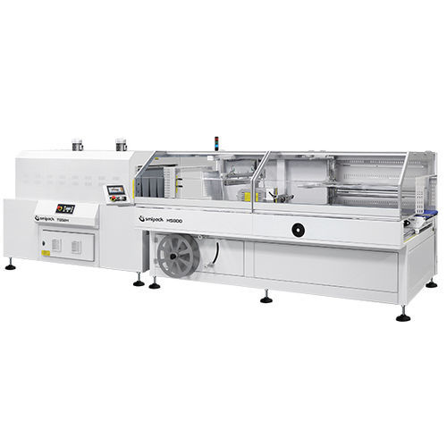 Seladora lateral contínua - HS800 - Smipack S.p.A. - automática / elétrica / com túnel de retração