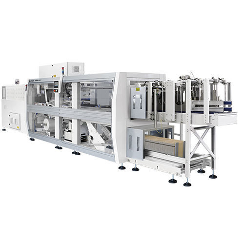 Enfardadeira em linha - XP650 ALX-T - Smipack S.p.A. - automática / de bandejas / para a indústria de alimentos e bebidas