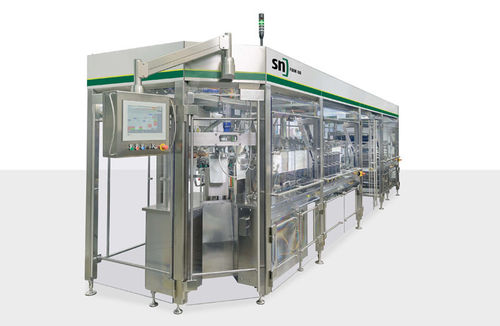 Máquina embaladora automática - FMH 80 - SN Maschinenbau GmbH - horizontal / para produtos higiênicos / para a indústria alimentícia