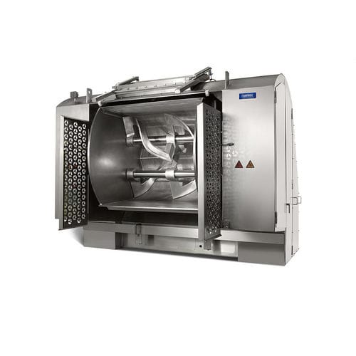 Misturador dinâmico - DA series - The Peerless Group - de batelada / para a indústria alimentícia / em aço inoxidável