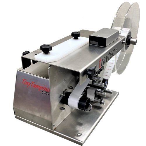 Rotuladora infalsificável - Tiny Tampino EVO - Travtec Group - semiautomática / para caixas de papelão / para caixas