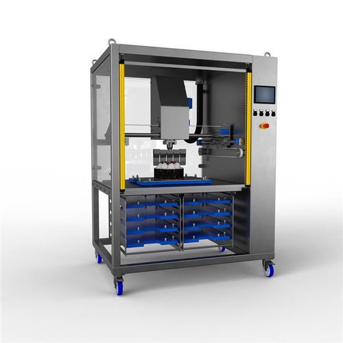 Máquina de corte com faca - Cuttersonic GCS300 - UNIMIXER SYSTEM S.r.l. - ultrassônica / para aço inoxidável / para a indústria alimentícia