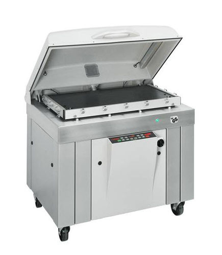 Máquina embaladora semiautomática - 1045 x 210 x 605 mm | K6 - VC999 Verpackungssysteme GmbH - a vácuo / de campânula