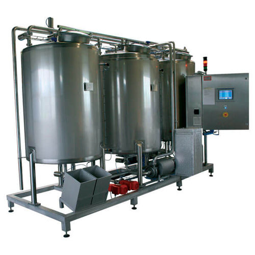 Unidade de limpeza CIP para a indústria alimentícia - Wiegers Process Innovations