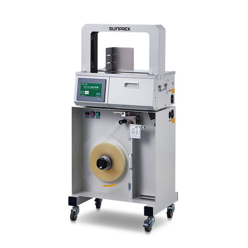 Máquina cintadora automática - WK04-50B - DONGGUAN XUTIAN MACHINE CO.LTD. - com cintas OPP / com touch screen / em linha