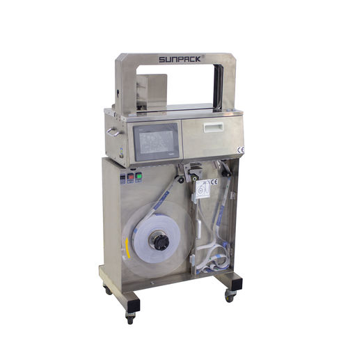 Máquina cintadora automática - WK04-30BSS - DONGGUAN XUTIAN MACHINE CO.LTD. - com cintas OPP / com touch screen / com cinta de papel
