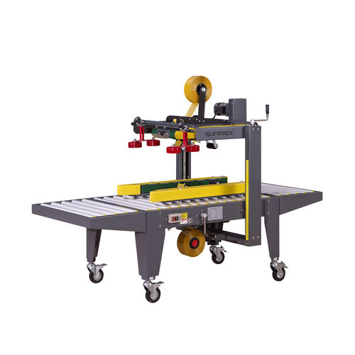 Máquina fechadora de caixas fita adesiva - XT-554TS - DONGGUAN XUTIAN MACHINE CO.LTD. - semiautomática
