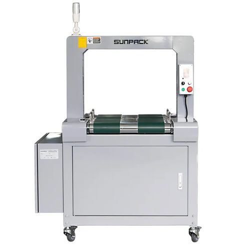 Máquina de arquear totalmente automática - Q8S-M2 - DONGGUAN XUTIAN MACHINE CO.LTD. - para fitas em polipropileno / 220 V monofásica / de alta velocidade