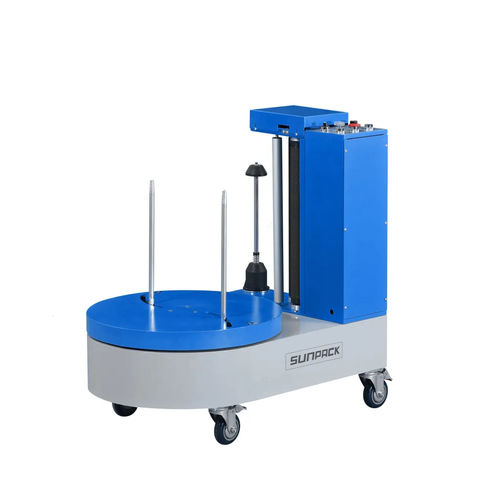 Envolvedora com plataforma giratória - XT4508A - DONGGUAN XUTIAN MACHINE CO.LTD. - automática / de bagagem / móvel