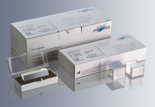 Lâmina de cobertura para microscópio - 0101 series - Paul Marienfeld GmbH & Co. KG