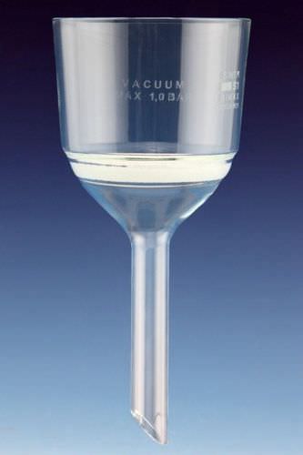 Funil filtrante - ø 90 mm - Dixon Glass Ltd - em vidro