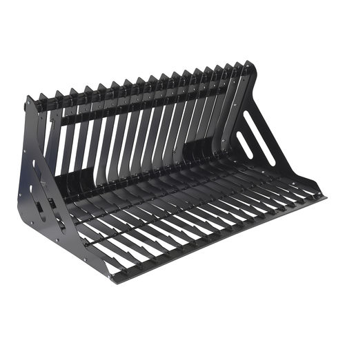 Caçamba de nivelamento - EA-SKRG series - Vestil Manufacturing - para minicarregadeira / soldada